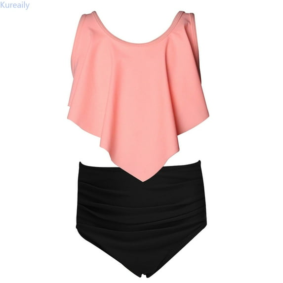 Kureaily Stylish Bikini For Girls Two Piece Swimwear Beach Sports Outfit Comfortable Swim 7-8 Years