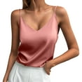 thumbnail image 1 of Kureaily Stylish Women's Tanks And For Everyday Wear V Neck Design With Elegant Straps For Spring And Summer Pair With Jeans For Casual Outings Basic Cotton Camisole, 1 of 4