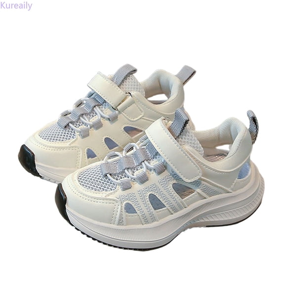Kureaily Summer Girls Sneakers Breathable Casual Lightweight Fashionable Shoes For Kids Comfortable Everyday Wear Athletic Footwear 11-12 Years