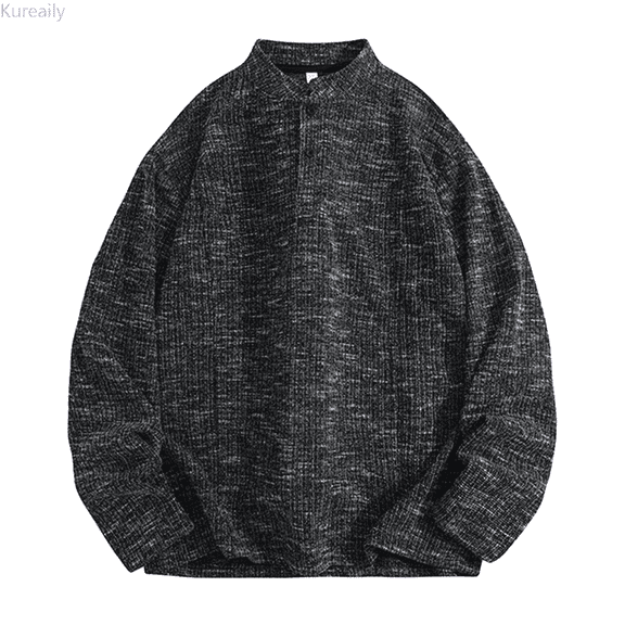 Kureaily Thermal Long Sleeve Shirt Winter Warm Lined Undershirt Base Layer Top For Cold Weather Comfort And Layering Casual Cotton