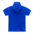 thumbnail image 1 of Kureaily Toddler Kids Girls Boys Short Classic Loose Short Tunic Tops Soft Blouse Sleeve Solid T Shirt Tee Tops Clothes 6-7 Years, 1 of 5