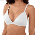 thumbnail image 1 of Kureaily Triangle Bralette Unlined Bras No Underwire Comfortable Unpadded Everyday Bra Full Coverage Bras, 1 of 5