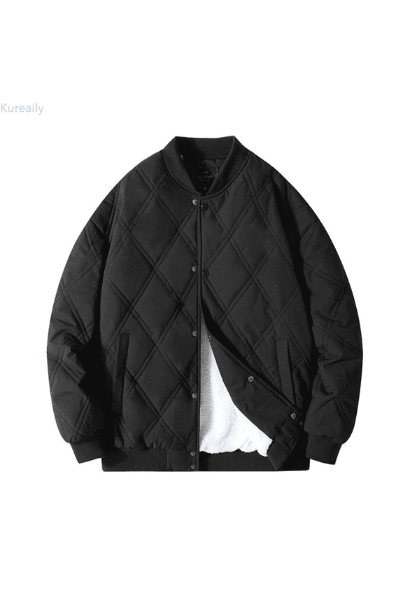 Winter Coat With Detachable Faux Hood Heavy Duty Insulated Jacket For Extreme Cold Weather Windproof Outdoor Ski Jacket Men's Casual Overcoat