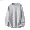 thumbnail image 1 of Kureaily Winter Thermal Long Sleeve T Shirt Casual Comfort Fit Crewneck Top For Cold Weather Outdoor Activities And Daily Wear Tees T-Shirts for Men, 1 of 5