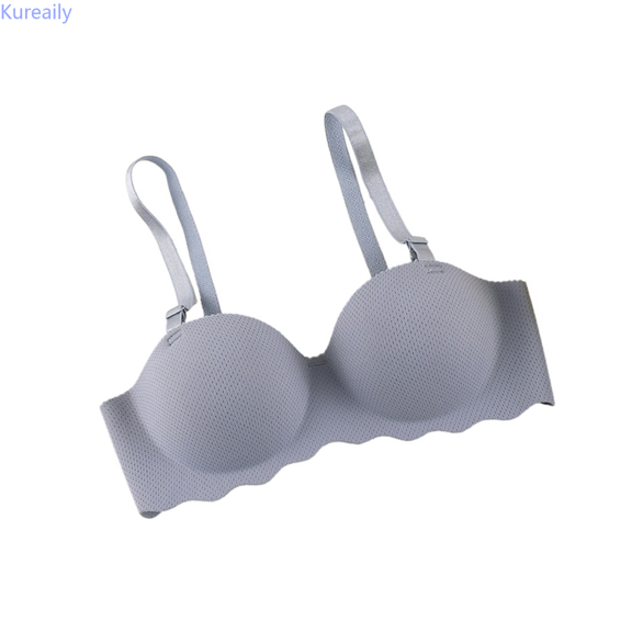 Kureaily Women Casual Solid Color Multicolor Breathable Push Up Bra Adjustable Strap Underwear Sport Everyday Bra