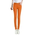 thumbnail image 1 of Kureaily Women High Rise Jean Classic Solid Color Ankle Jeans Casual Regular Tight Fitting Jeans Women's Wide Leg Pants, 1 of 4