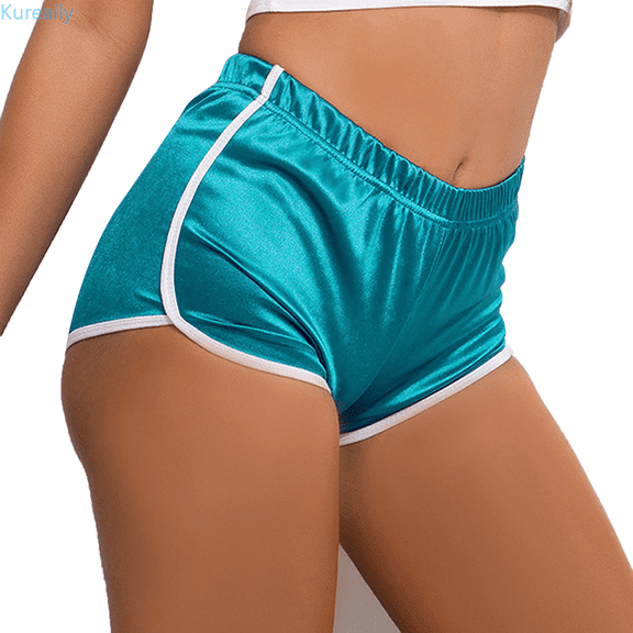 Kureaily Women's Booty Shorts Retro Shorts Sports Yoga Gym Running Hot Pants