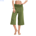 thumbnail image 1 of Kureaily Women's Cropped Pants Summer Casual Pants With Pockets Women's Casual Pants Women's Wide Leg Pants, 1 of 5