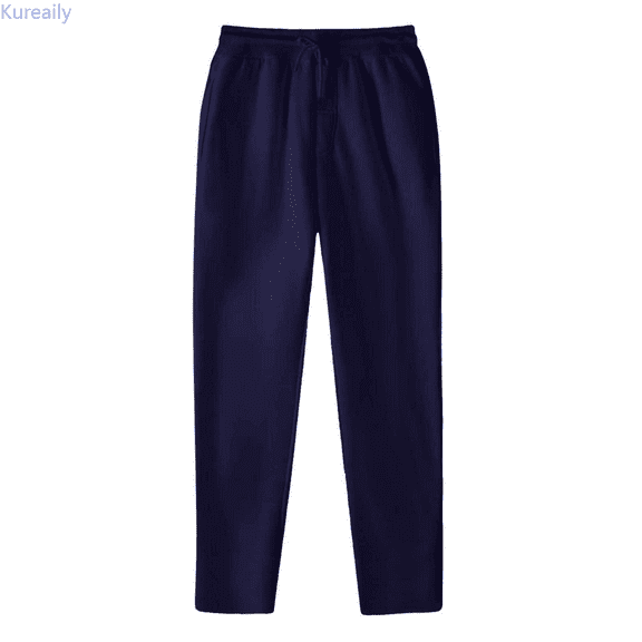 Kureaily Women’s Fleece Lined Sweatpants Wide Straight Leg Pants Bottom Sweatpants Joggers Pants Workout High Waisted Pants With Pockets Women's Casual Trousers