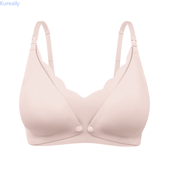 Kureaily Women's Lace Nursing Bra Wire With Front Double Opening Clasp For Pregnancy And Postpartum Comfort Comfort Push Up Bras