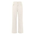 thumbnail image 1 of Kureaily Women's Loose Wide Leg Large Size Casual Washed Button Micro Horn Jeans Women's Casual Pants Women Summer Pants, 1 of 3