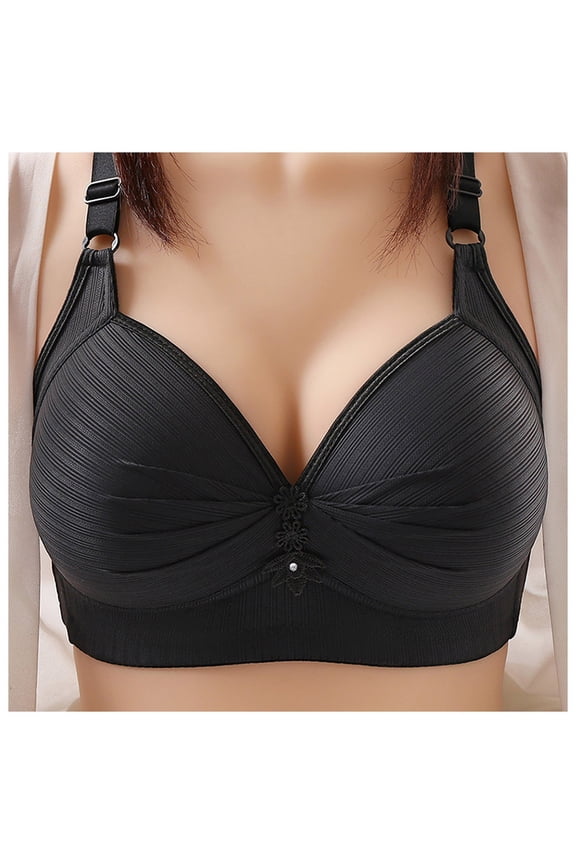 Women's Push Up Bra Comfort Support No Underwire Bras Comfortable Wire Bralette Everyday Underwear Comfort Push Up Bras