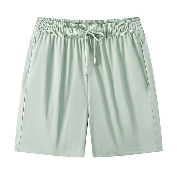 Kureaily Women's Summer Shorts Casual Comfortable Stretch High Waist Elastic Waistband With Pockets For Daily Wear Vacation Sports