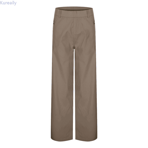 Kureaily Women's Versatile Micro Flared Pants Casual Slim Fit Slimming And Drape Feeling Suit Pants Women Stretchy Trousers