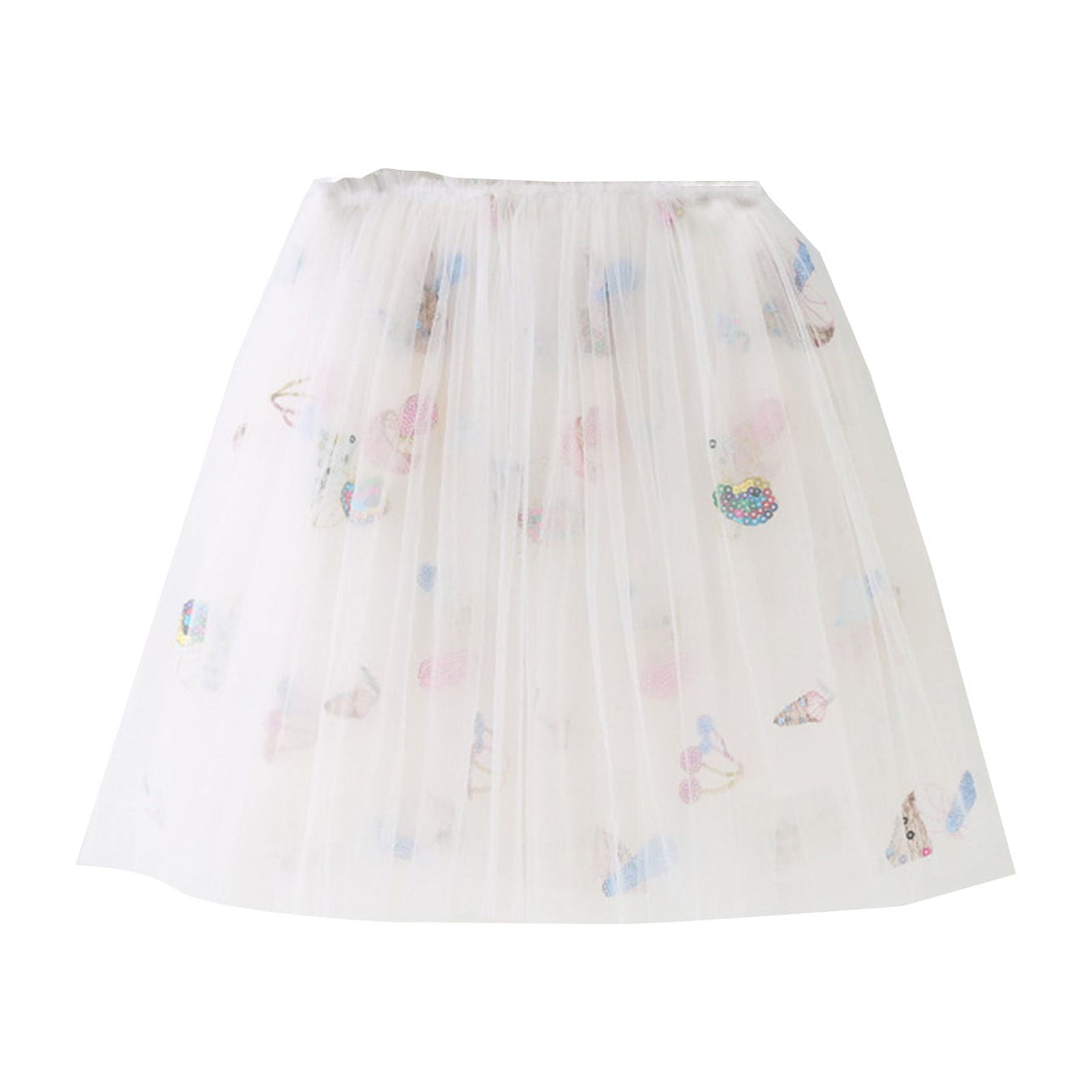 Kureaily s Summer Princess Tutu Mesh Skirt Outwear Solid Colour Baby Set es 5 5de es Long Knit 4t Ballet es for s Long 9 5 6 Years Walmart