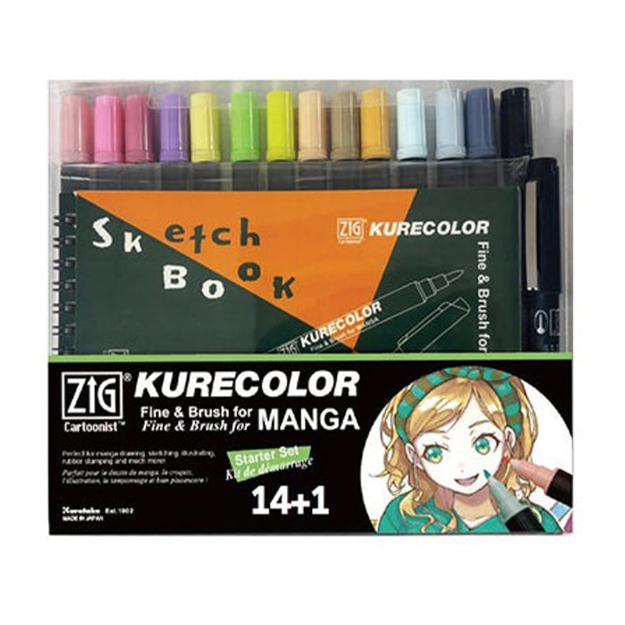 Kurecolor Fine & Brush Starter Set