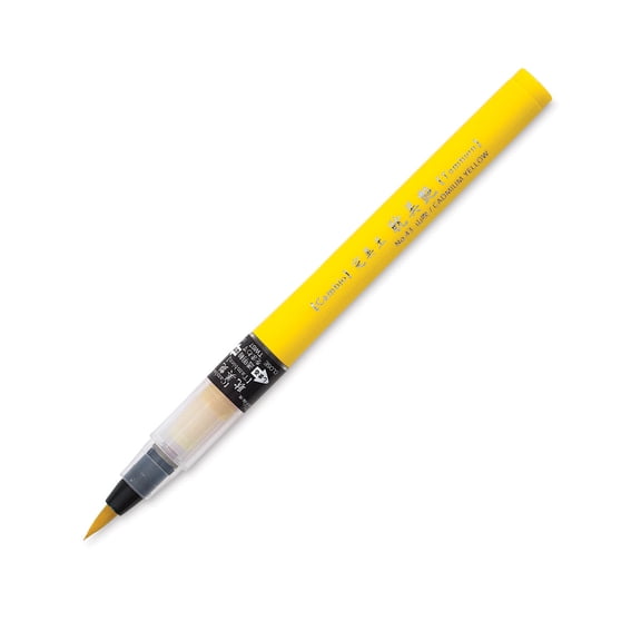 Kuretake Cambio Tambien Brush Pen - Cadmium Yellow