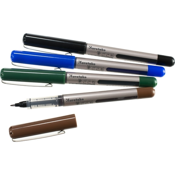 Kuretake Fudegokochi Colors Set 4/Pkg-