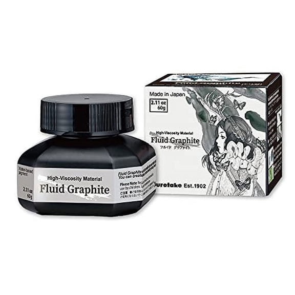 Kuretake Ink Fluid Graphite 60g CE900-6