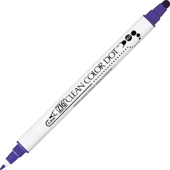 Kuretake ZIG Clean Color Dot 6/Pkg-Green