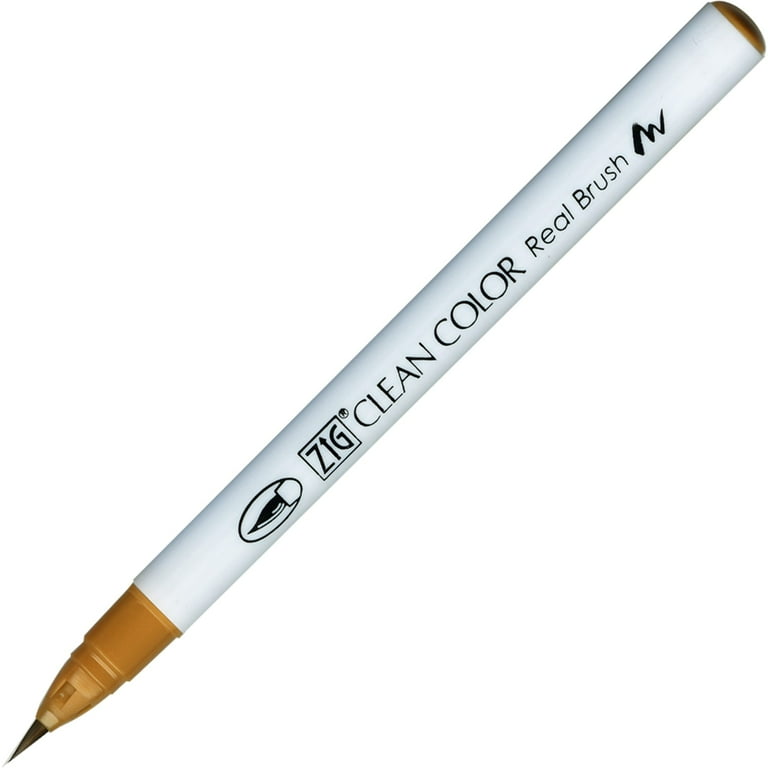 Kuretake Zig Clean Color Real Brush Marker, Beige - Walmart.com