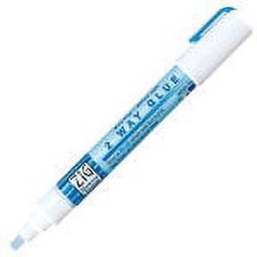 Kuretake Zig Memory System 2-Way Glue Display 12/Pkg-Chisel Tip