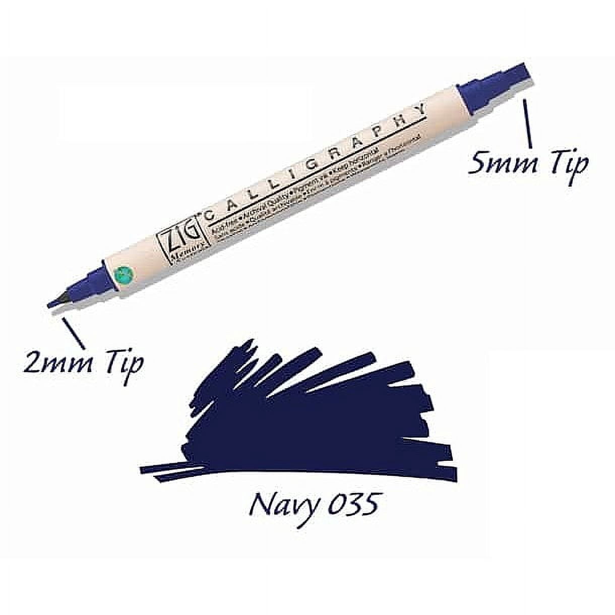 Kuretake Zig Memory System Calligraphy Marker, Orchid