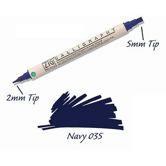 Kuretake Zig Memory System Calligraphy Marker, Orchid