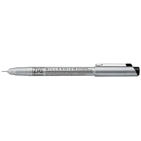 Kuretake Zig Memory System Millennium Pen, .25mm