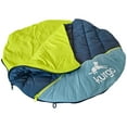 thumbnail image 1 of Kurgo Canyon Puffer Pup Sack, Travel Dog Bed for the Outdoors, Pet Sleeping Bag for Camping and Hiking, Packable with Stuff Sack, Durable, Water-Resistant (Medium, 30, Ink/Slate/Green), 1 of 6