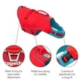 thumbnail image 1 of Kurgo Surf n’ Turf Dog Life Jacket, Floatation Vests for Dogs, Dog PFD, Yellow/Blue, Medium, 1 of 6