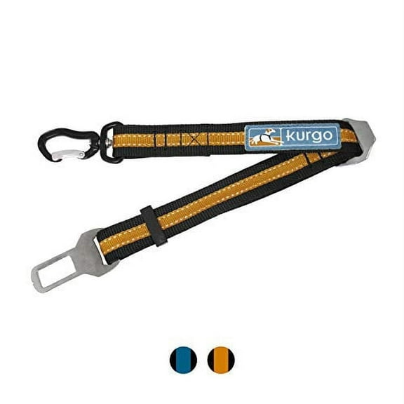 Kurgo Enhanced Strength Tru-Fit Smart Dog Harness, Crash Tested Car Safety Harness, Ink Blue, Med