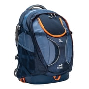 Kurgo G-Train Dog Carrier Backpack for Small Pets Up to 25 Lbs, TSA & Airline Approved, Navy Blue