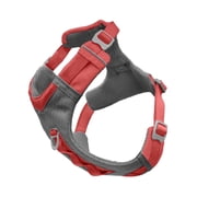 Kurgo Journey Air Dog Harness, Reflective, Padded, No Pull Front Clip and Control Handle, Coral, S