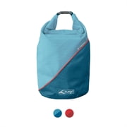 Kurgo Kibble Carrier for Dogs, Pet Food Travel 5 lbs Container, PVC Free, Foldable, Coastal Blue