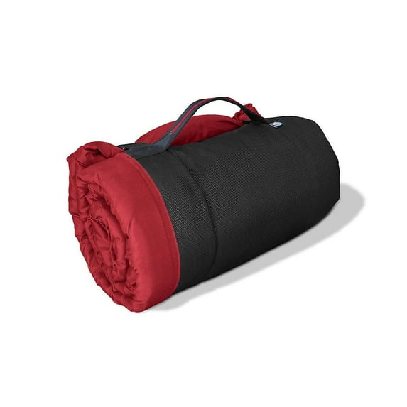 Kurgo Waterproof Dog Bed | Outdoor Bed for Dogs | Chili Red | Large