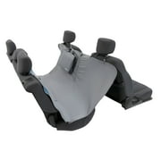 Kurgo Rover Hammock Car Seat Cover, Grey, 55" Wide | Protects Seats from Muddy Paws & Pet Hair, Water & Stain Resistant, Secure Fit, Passenger-Friendly Opening, For Cars & SUVs