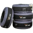 Kurgo Seasonal Tire Tote & Wheel Felts Spare Tire Cover Portable Wheel Bags Winter Tire