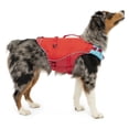 thumbnail image 1 of Kurgo Surf n’ Turf Dog Life Jacket, Floatation Vests for Dogs, Dog PFD, Chili Red, Small, 1 of 10