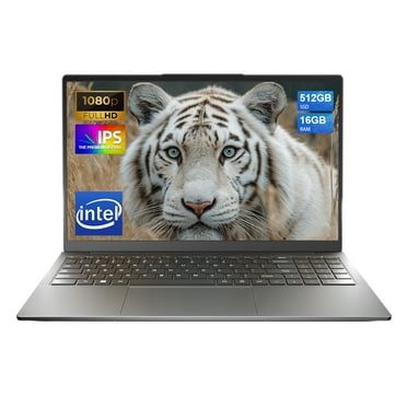 15.6 inch Laptop Computer, Intel N150, 16GB RAM 512GB SSD, Backlit Keyboard, Fingerprint Unlock,Win11 Pro