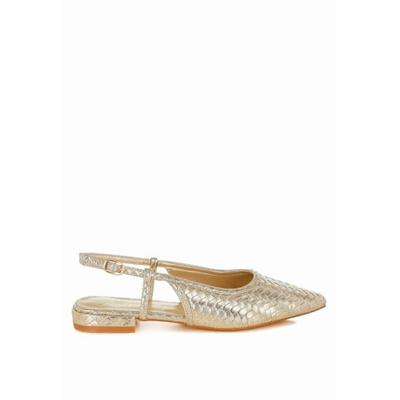 London Rag Kurina Woven Slingback Womens Sandals