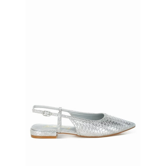 London Rag Kurina Woven Slingback Womens Sandals