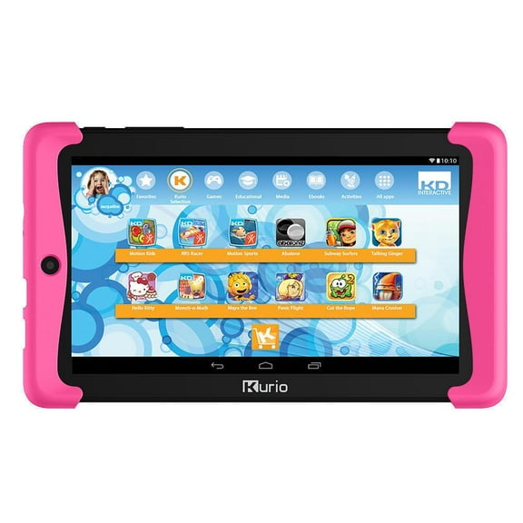 Kurio Xtreme 2 Special Edition Kid Tablet - Android 5.0 Tablet with High Resolution and Quad Core Processor - Pink