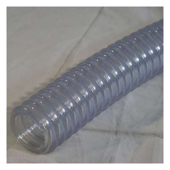 Kuriyama Food Tubing,PVC,Clear,100 ft. Tube L WT150X100