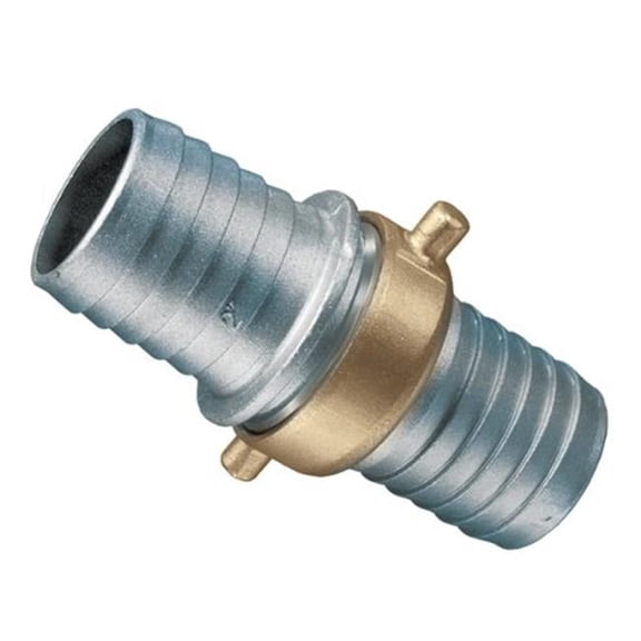 Kuriyama Of America AB150 1.5 in. Aluminum Insert Coupling with Brass Swivel Nut