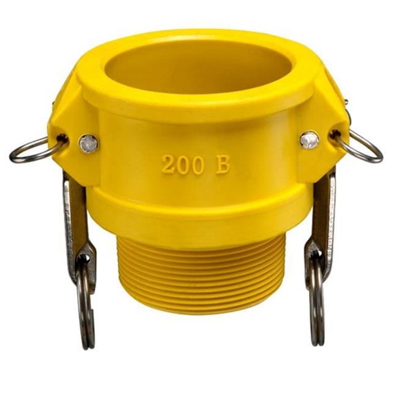 Kuriyama Of America GRB200 2 in. Quick Coupling Female Coupler x MPT Nylon Glass Reinforced