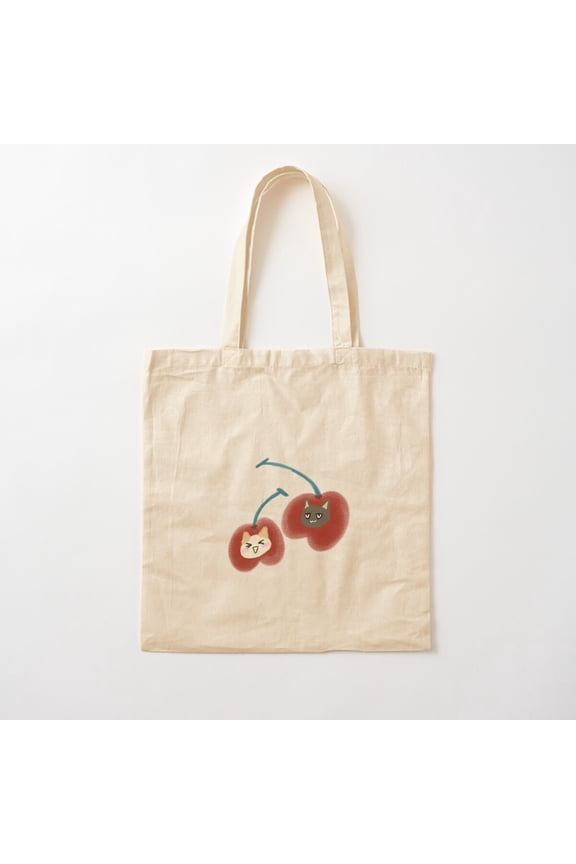 Kuro Doko Demo Issyo Canvas Tote Bags, Reusable Shopping Bag