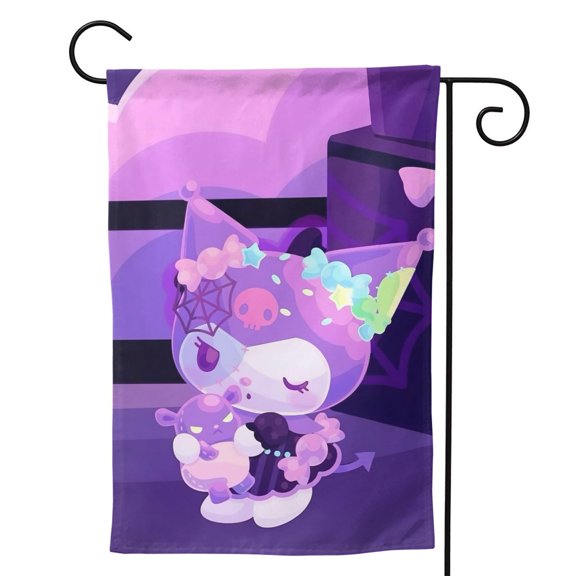 Kuro-Mi Garden Flags, Double Sided Decorative Yard Flag For Outside Yard Lawn Outdoor Home Decoration 12.5"X18"