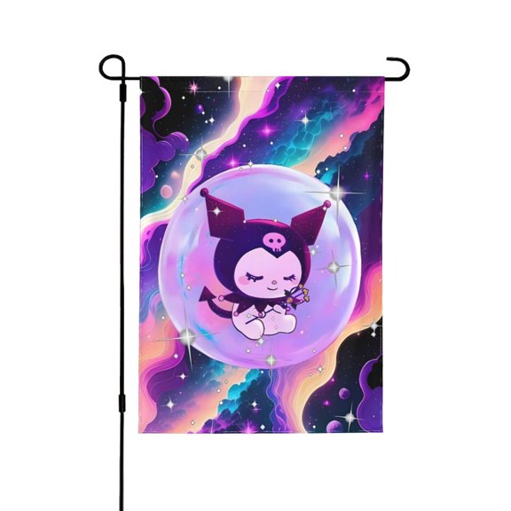 Kuro-Mi Garden Flags, Double Sided Decorative Yard Flag For Outside Yard Lawn Outdoor Home Decoration 12.5"X18"