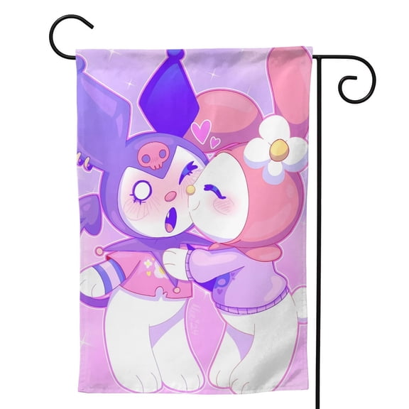 Kuro-Mi Garden Flags, Double Sided Decorative Yard Flag For Outside Yard Lawn Outdoor Home Decoration 12.5"X18"